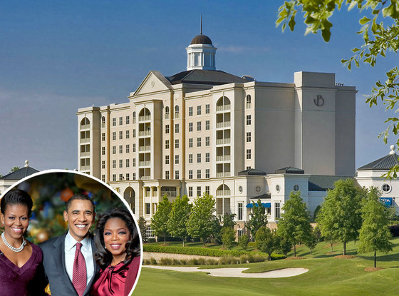 Ballantyne Hotel, Barack Obama, Oprah Winfrey Ballantyne Hotel, Barack Obama, Oprah Winfrey